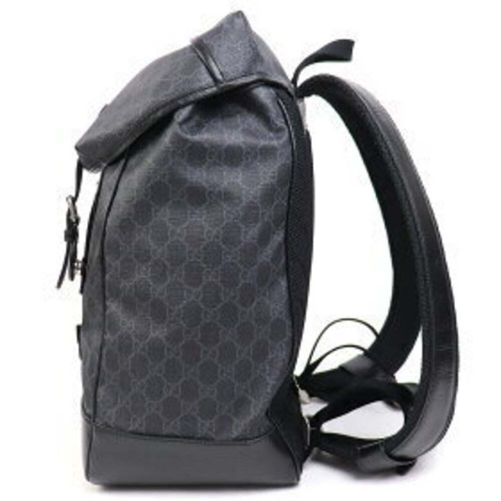Gucci Interlocking Gg Backpack Black Supreme Canv… - image 5